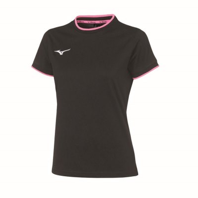 Camisa Mizuno Wom Tee Mujer Negros - Chile M254PBCRZD